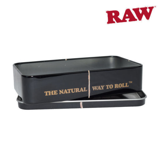 RAW BLACK METAL TIN CASE