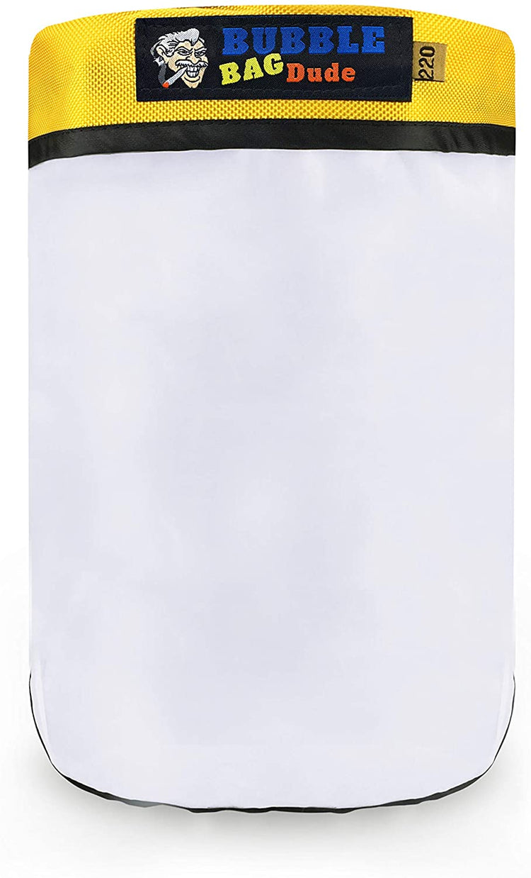 BUBBLEBAGDUDE Bubble Bags Machine 5 Gallon 8 Bag Set - 5 Gallon 110 Volts Mini Washer Herbal Ice Essence Extraction Kit with 5 Gallon Zipper Bag & 10x10” (25 Micron) Pressing Screen & Storage Bag
