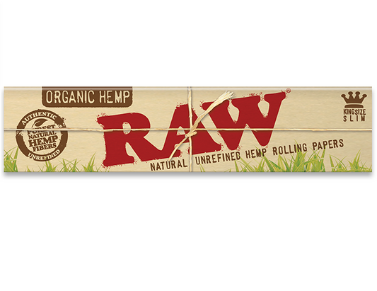 RAW Organic Hemp Kingsize Slim - Rolling Papers
