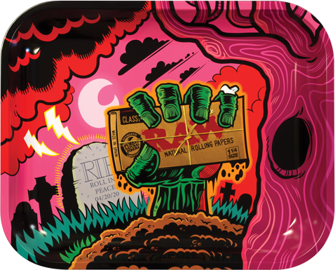 RAW Zombie Rolling Tray - Large