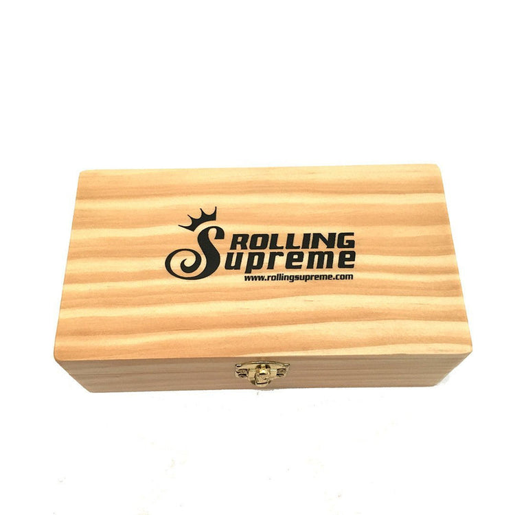Rolling Supreme Wooden Rolling / Storage Box - Medium
