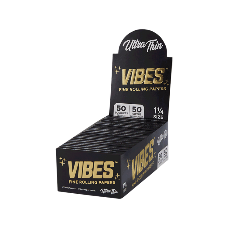 Vibes - Ultra Thin - 1.25 Rolling Papers - 33 Sheets