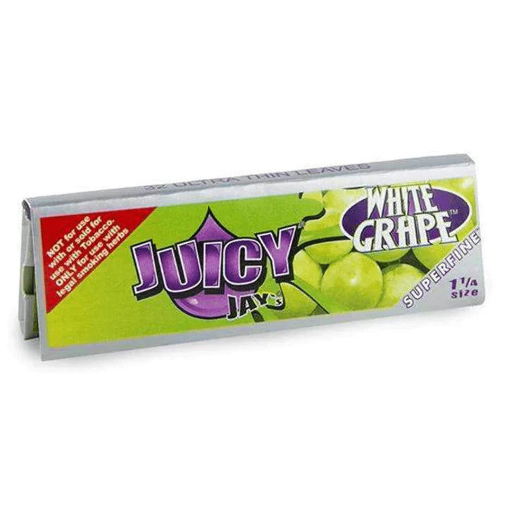 Juicy Jay's - superfine 1¼ Rolling Papers - White Grape