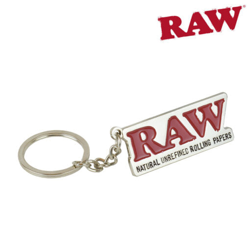 RAW LOGO METAL KEYCHAIN