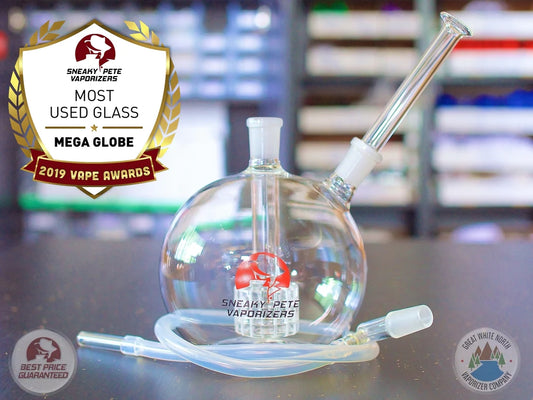 Sneaky Pete Mega Globe - 14mm Female Joint - Vaporizer Bubbler
