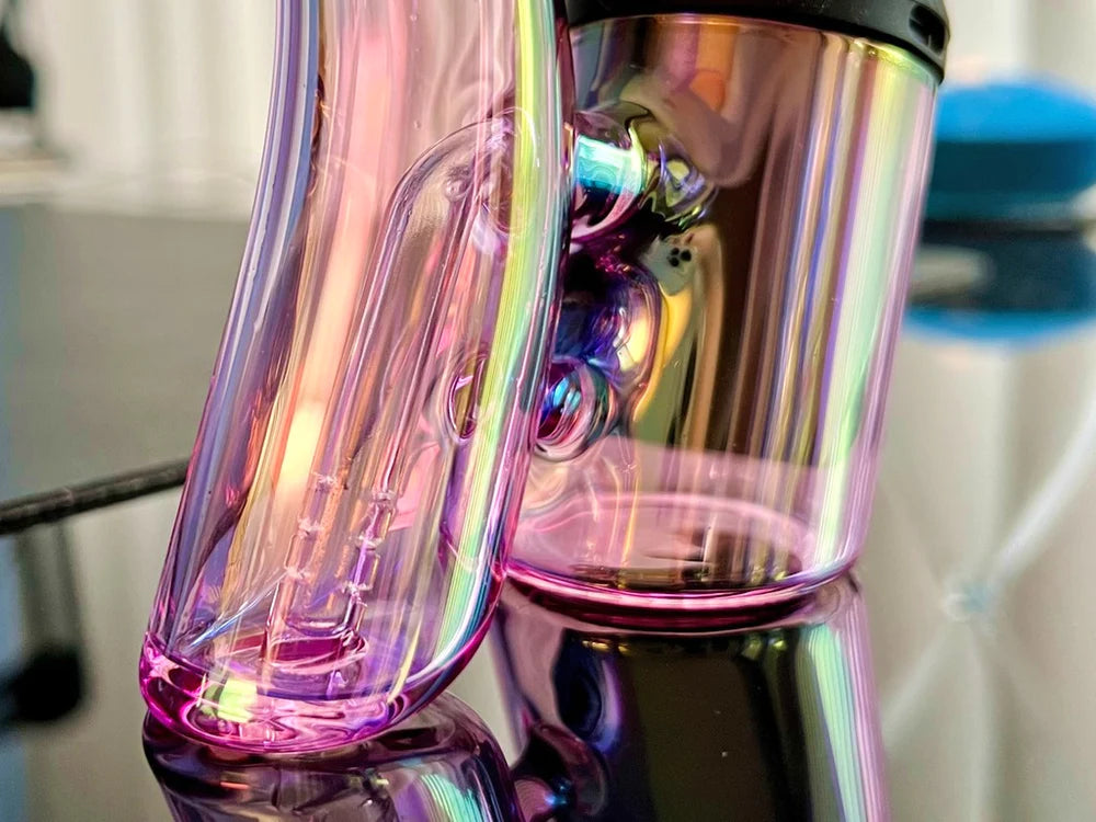 The Pink Panther Bubbler for Puffco Proxy