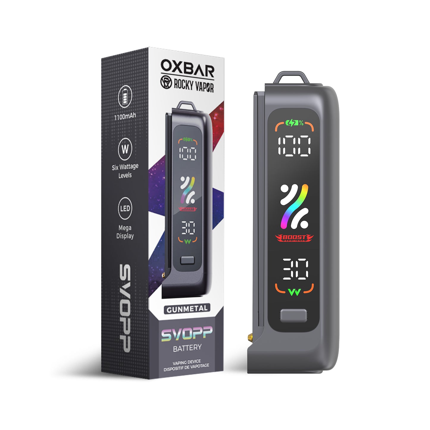 SVOPP Rocky Vapor OXBAR [DEVICE KIT] 1100MAH