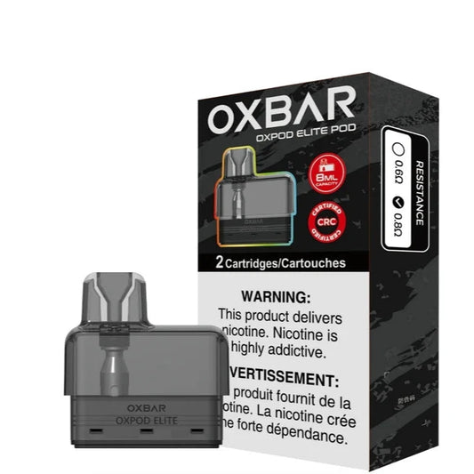 Oxbar Oxpod Elite 0.8 Ω Replacement Pod [CRC] - 2 Pack