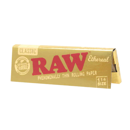 RAW Classic Ethereal Phenomenally Thin Rolling Papers - 1 1/4