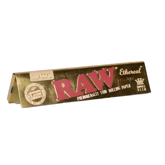 RAW Classic Ethereal Phenomenally Thin Rolling Papers - King Size Slim