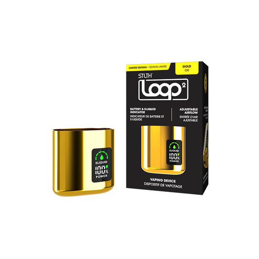 STLTH LOOP 2 LIMITED EDITION GOLD DEVICE BATTERY