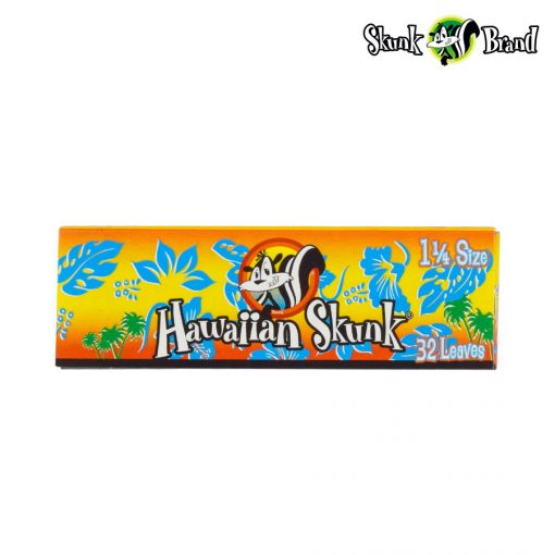 Skunk Hawaiian Rolling Papers  1 1/4 size - 32 Sheets/Pack