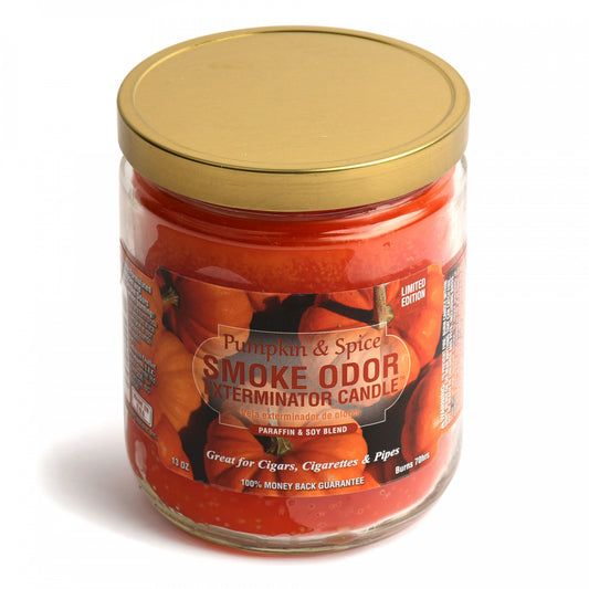 Smoke Odor - 13oz Candle - Pumpkin & Spice
