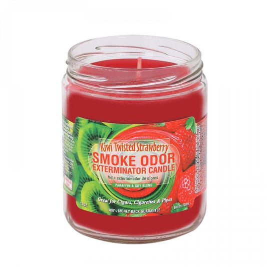 Smoke Odor - 13oz Candle -- Kiwi Twisted Strawberry