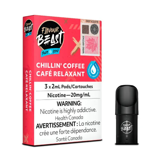 Flavour Beast Stlth Pods - Chillin' Coffee
