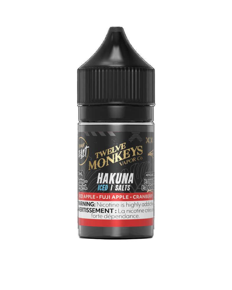 Flavour Beast & 12 Monkeys - Salt E-Liquid 30mL