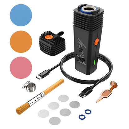 Storz & Bickel - Veazy - Dry Herb Vaporizer - Black