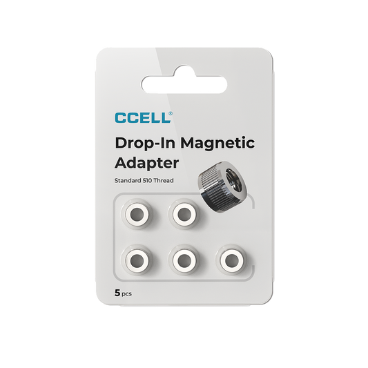 CCELL Magnetic Adapter 510 Thread - 5/card