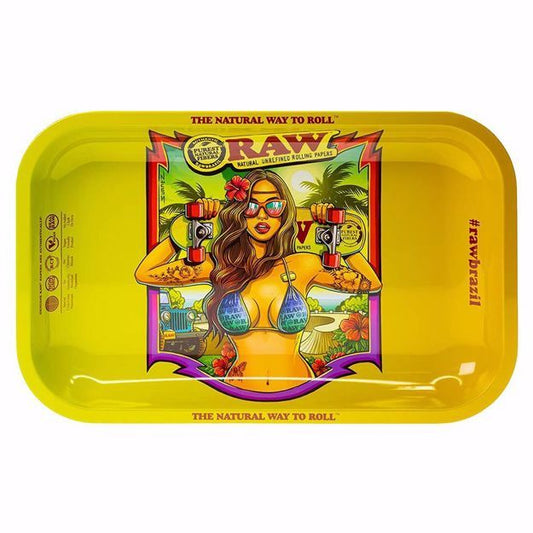 RAW Brazil V2 Rolling Tray - Small