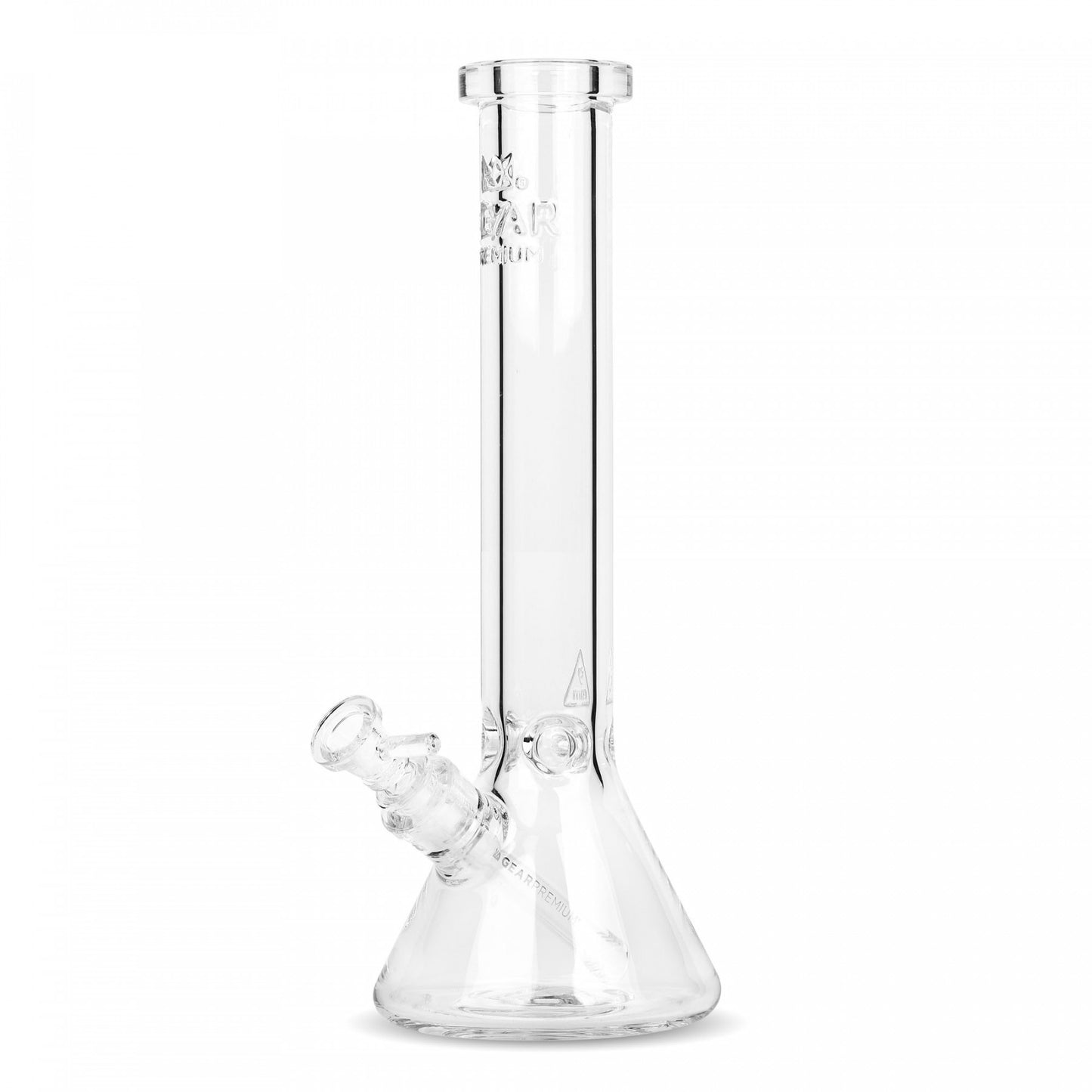 GEAR Premium - 15" 9mm Thick - Clear Beaker Tube Bong