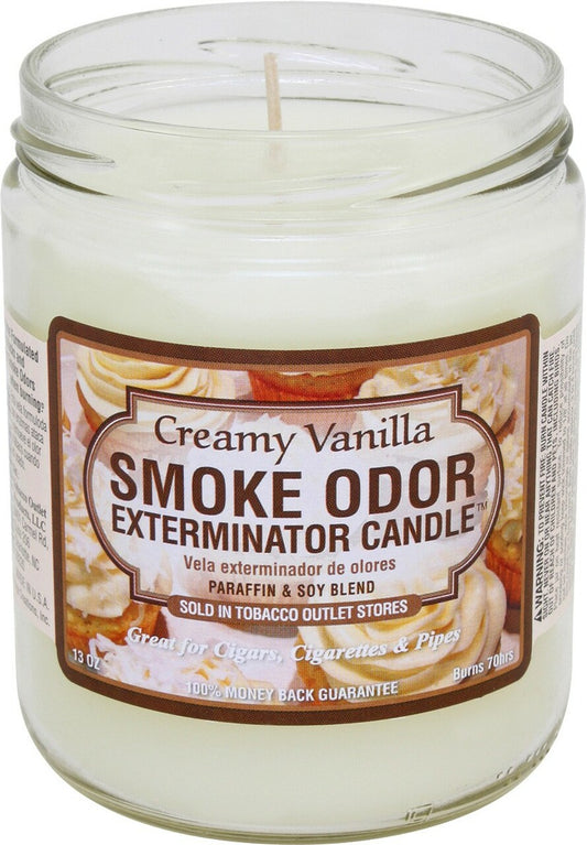 Smoke Odor 13oz. Candle - Creamy Vanilla