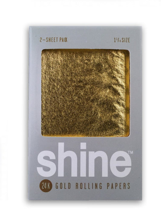 Shine 24k Gold Papers - Individual Pack of 2 Sheets