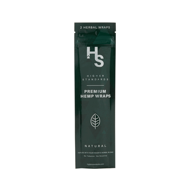 Hemp Wraps - Higher Standards - 2Pcs