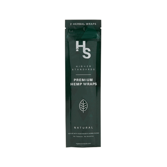 Hemp Wraps - Higher Standards - 2Pcs