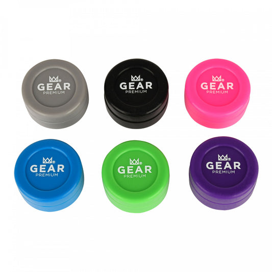 GEAR Marble Honey Jars Silicone 6 Pack