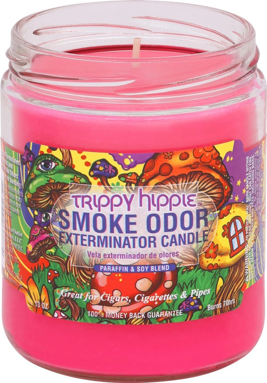 Smoke Odor 13oz. Candle - Trippy Hippie