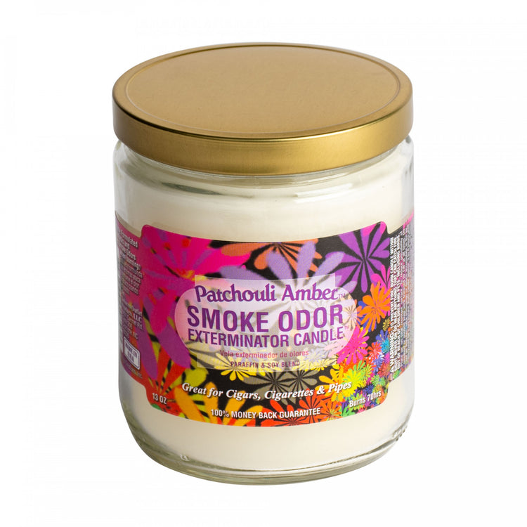 Smoke Odor - 13oz Patchouli Amber Candle