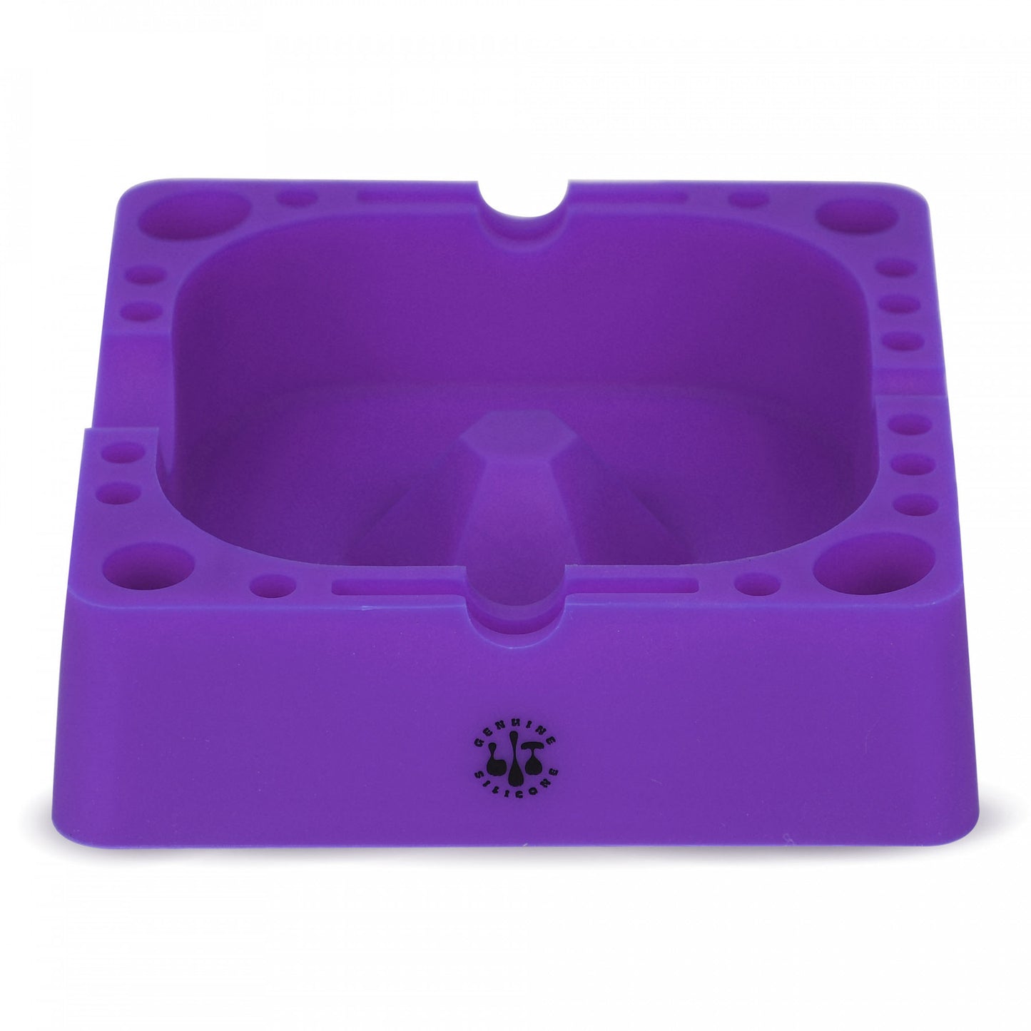 LiT Silicone 4.75" Square Ashtray