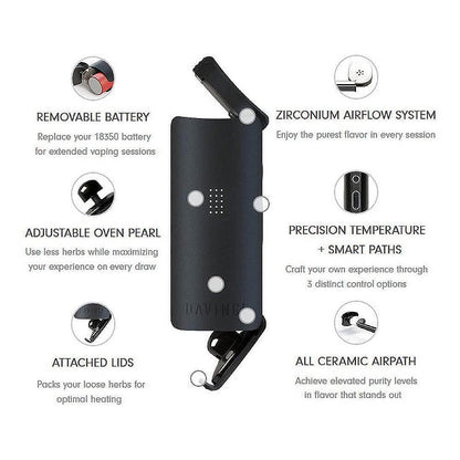 Davinci Miqro - Dry Herb Vaporizer
