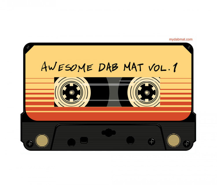 My Dab Mat - Mix Tape Non Stick Dab Mat