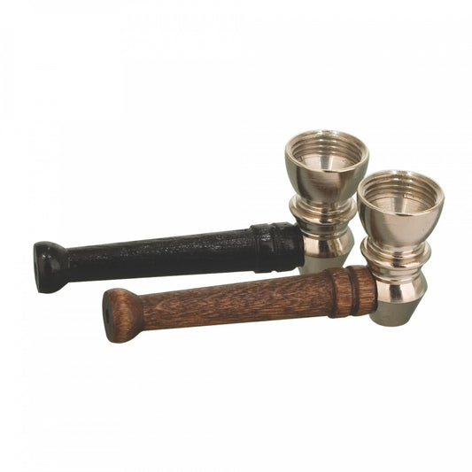 Larry's Nickel & Wood Metal Pipe