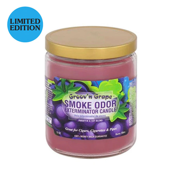 Smoke Odor - 13oz Candle - Groovin Grape
