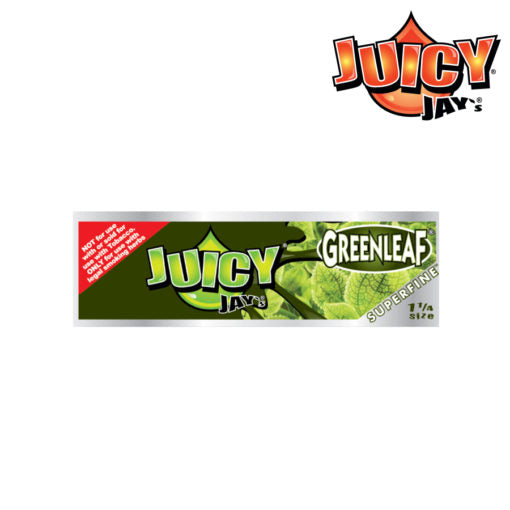 JUICY JAY’S 1¼ SUPERFINE – GREENLEAF