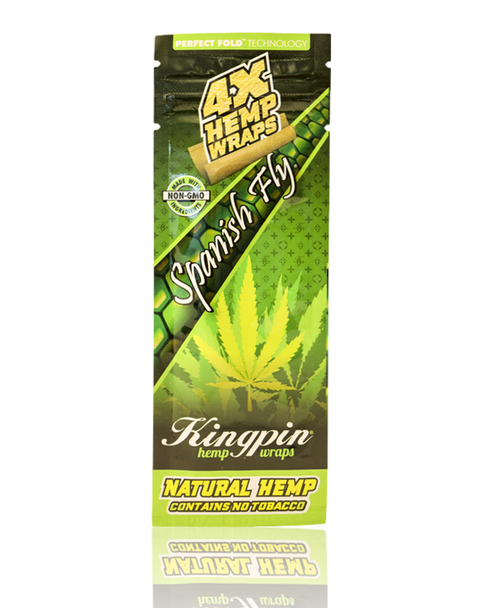 KINGPIN 4X HEMP WRAPS - SPANISH FLY