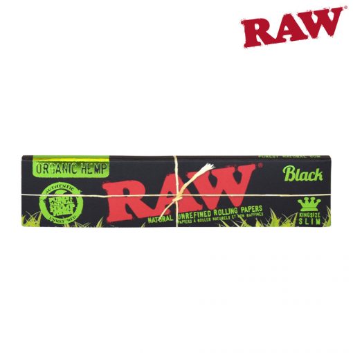 RAW BLACK ORGANIC KINGSIZE SLIM Rolling Papers