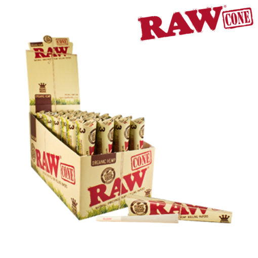 RAW ORGANIC PRE-ROLLED CONE KS - 3 Pack