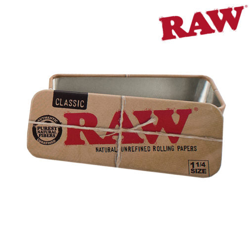 RAW Roll Caddy - Metal Tin Case - 1¼ Size