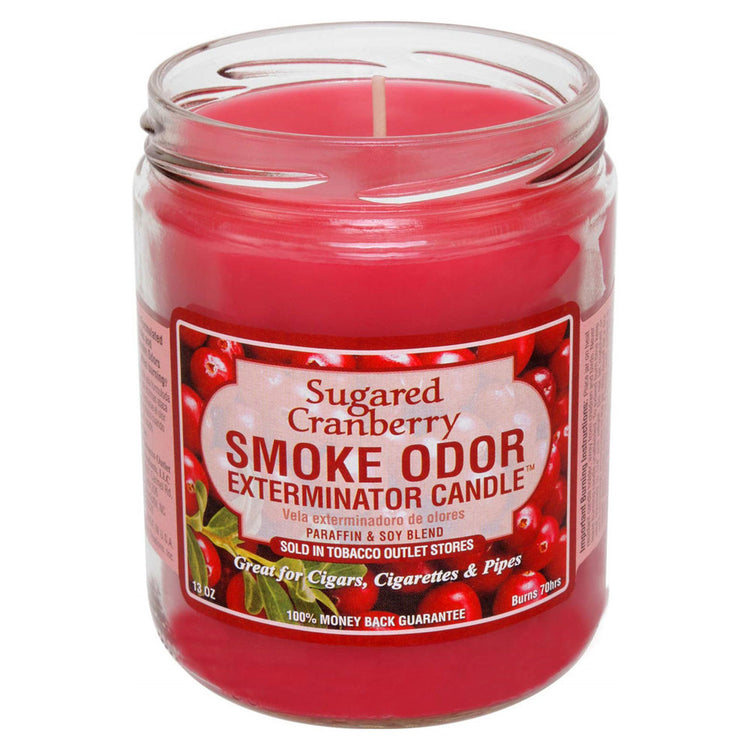 Smoke Odor 13oz. Candle - Sugared Cranberry