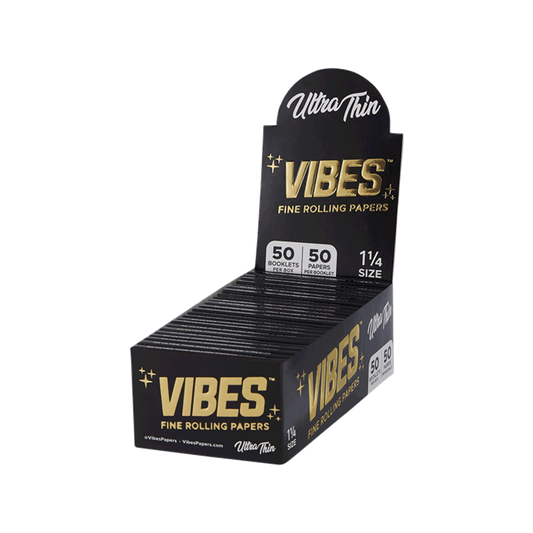 Vibes - Ultra Thin - 1.25 Rolling Papers - 33 Sheets