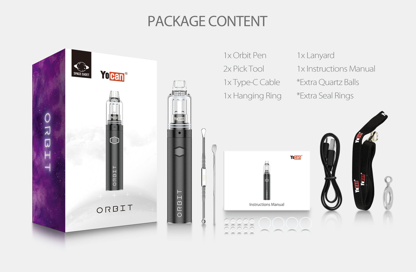 Yocan Orbit - Concentrate Vaporizer