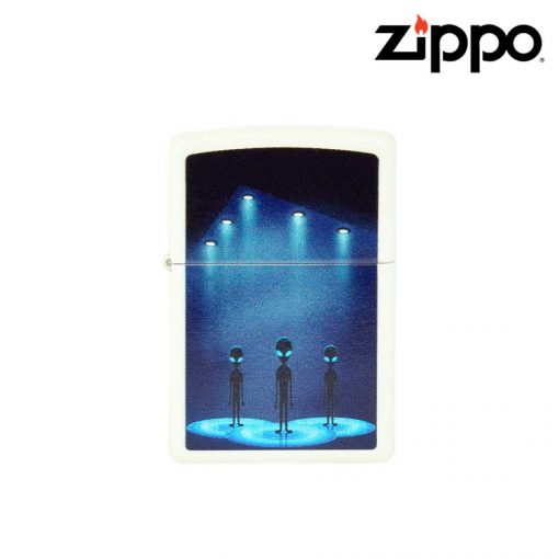 ZIPPO LIGHTER – GLOW IN THE DARK – ALIENS