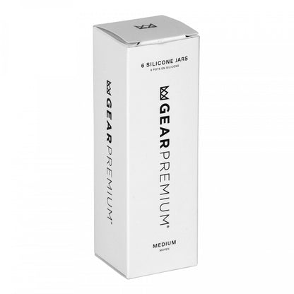 GEAR Marble Honey Jars Silicone 6 Pack