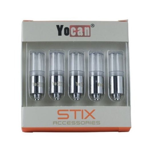 Yocan Stix Atomizers / 510 Tanks - 5 Pack