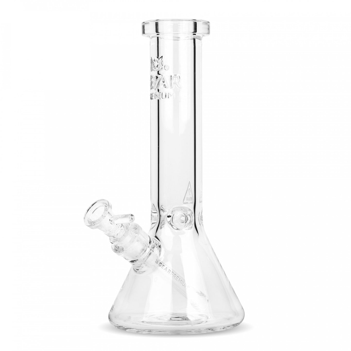 GEAR Premium - 12" 9mm Thick - Clear Beaker Tube Bong