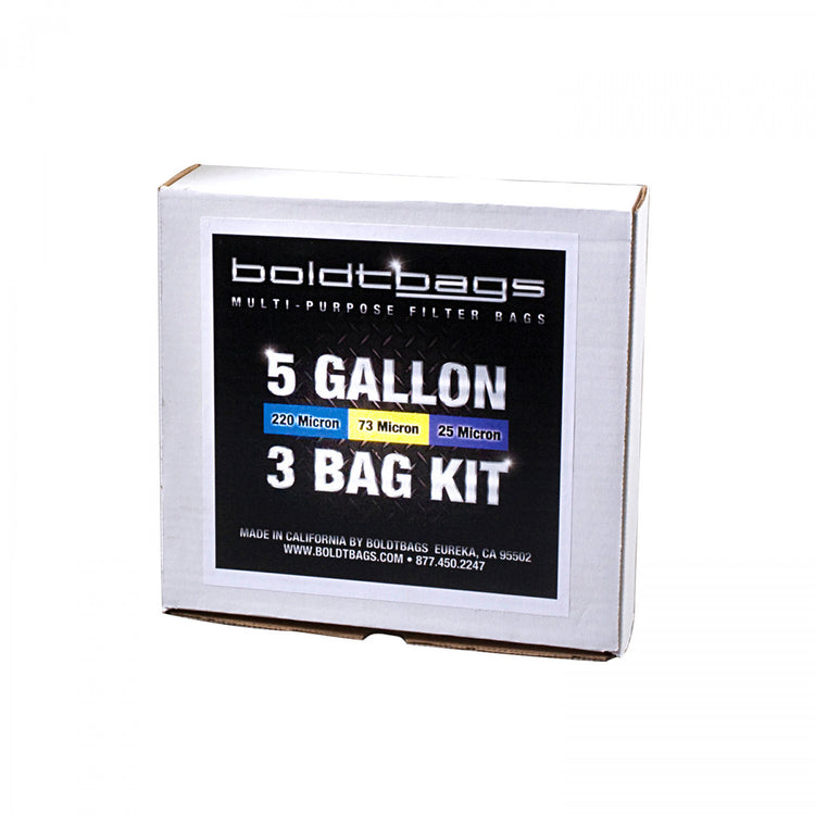 Boldtbags 5 Gallon 3 Bag Kit - Bubble Ice Hash Bags
