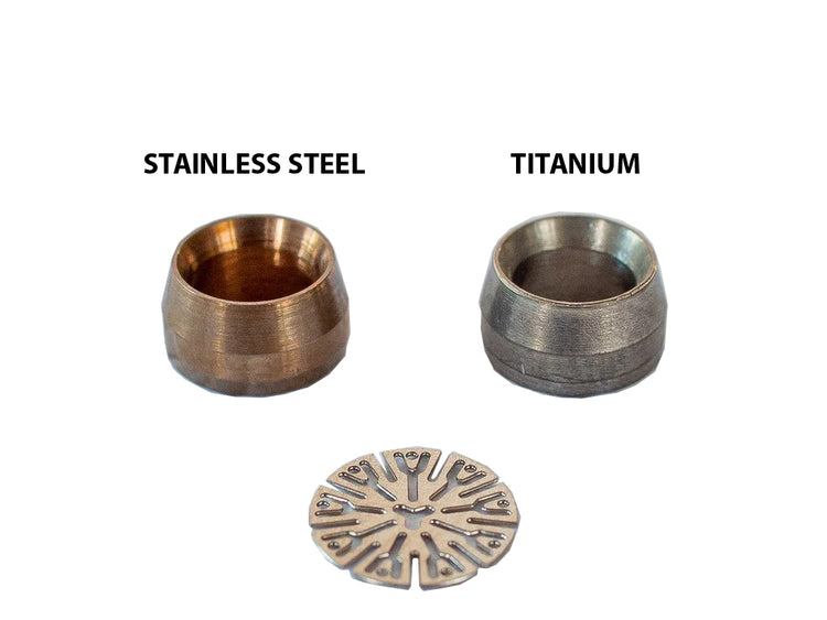 SNEAKY PETE HALF-BOWL CONVERTER™ - With Titanium and Stainless Half Bowls